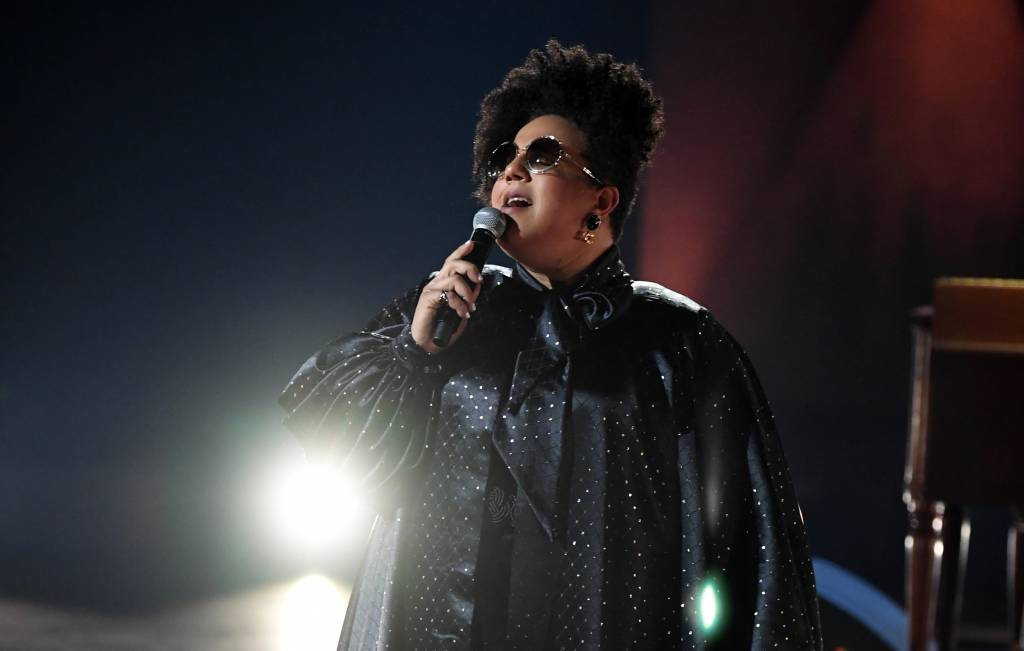 LOS ANGELES, CALIFORNIA: In this image released on March 14, Brittany Howard performs onstage during the 63rd Annual GRAMMY Awards at Los Angeles Convention Center in Los Angeles, California and broadcast on March 14, 2021. (Photo by Kevin Winter/Getty Images for The Recording Academy)