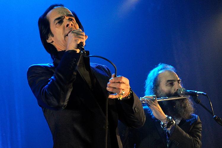 Nick Cave e Warren Ellis, ex-integrantes da banda australiana The Bad Seeds -