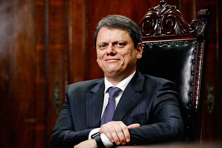 EM DESTAQUE - O ministro Freitas: imagem positiva em um governo combalido -