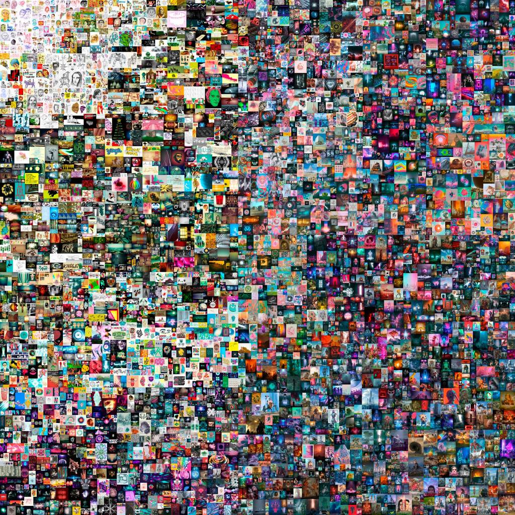 Obra de arte digital 'Everydays: The First 5000 days', de Beeple