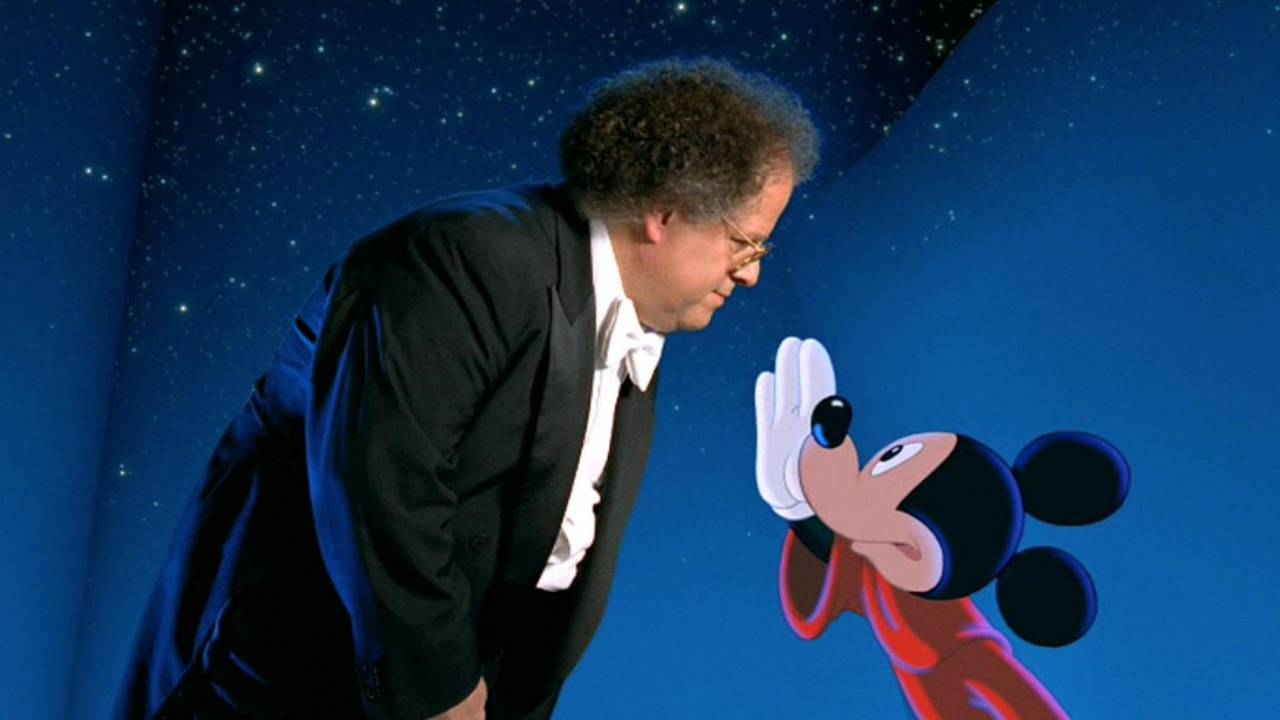 O maestro James Levine em cena do filme 'Fantasia 2000'