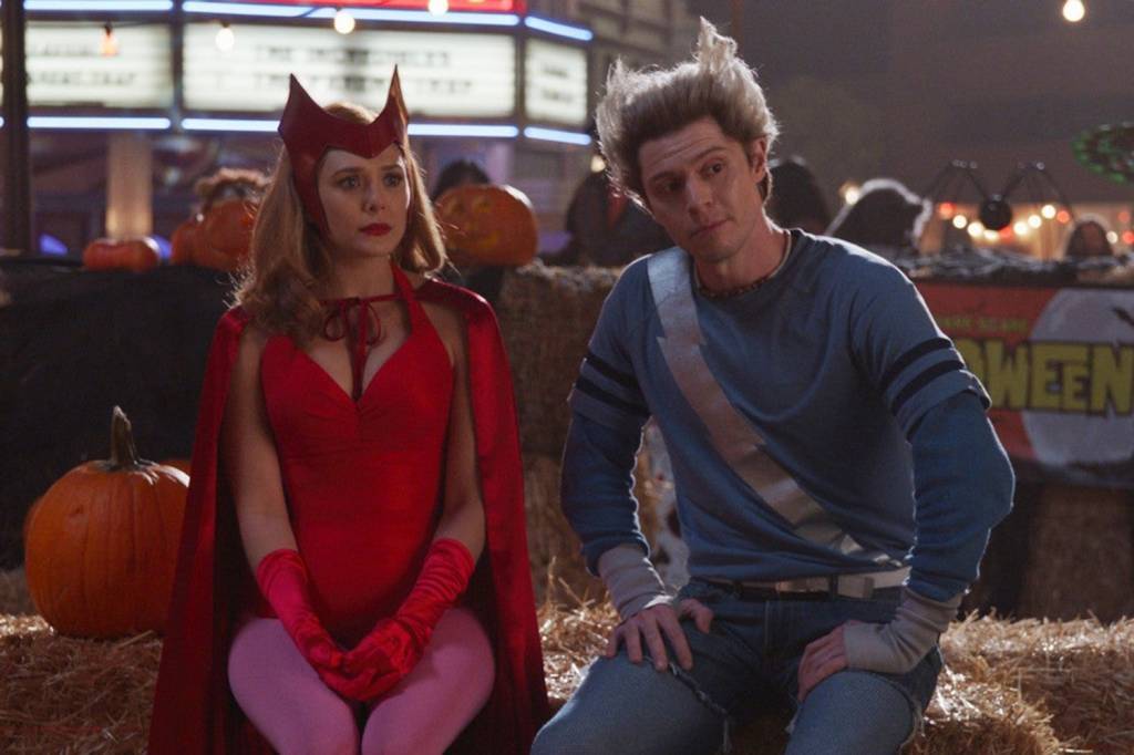 wanda-pietro-wandavision-1259032 Wanda (Elizabeth Olsen) e Pietro (Evan Peters) em 'WandaVision' -