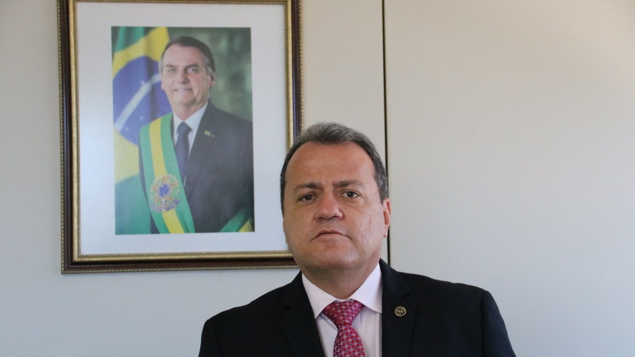 O presidente da Funasa, Giovanne Gomes da Silva