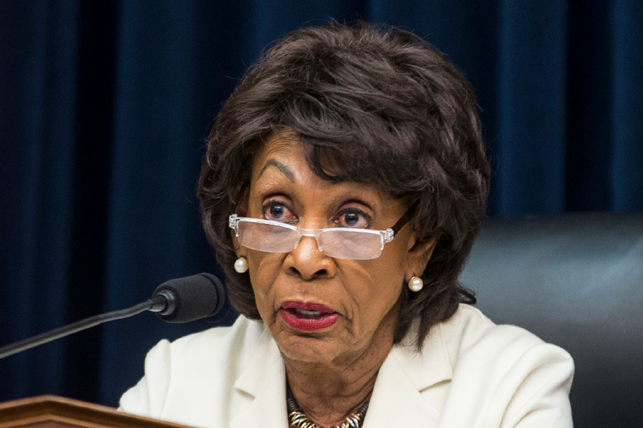 A democrata Maxine Waters -