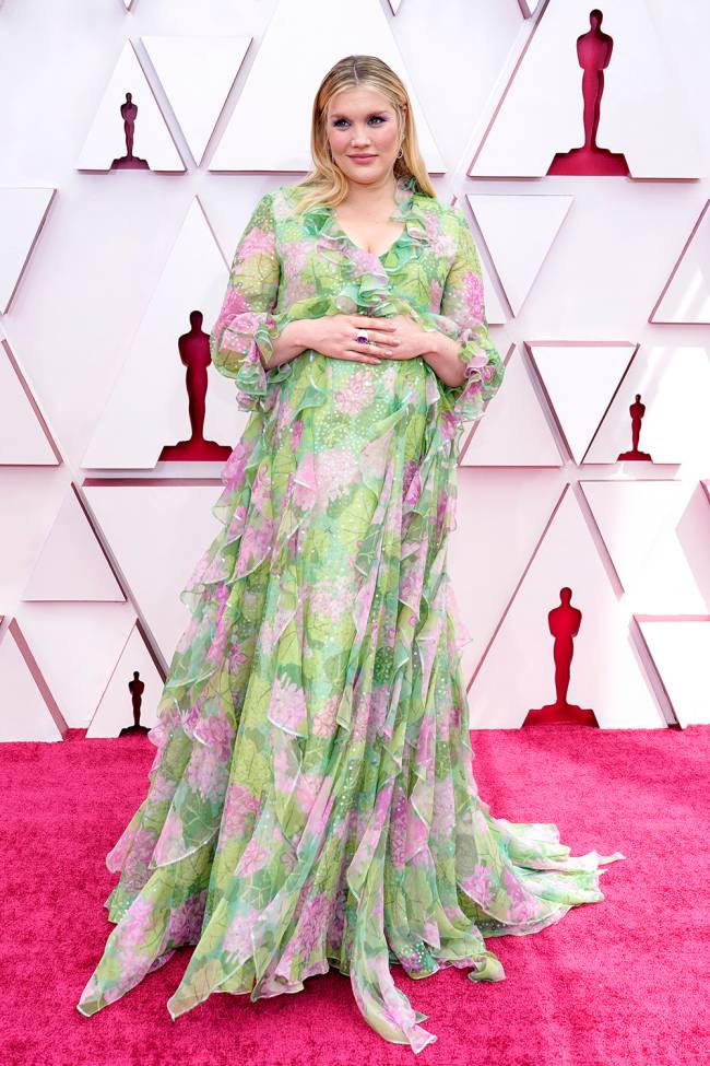 93rd Annual Academy Awards – Arrivals Emerald Fennell, indicada ao Oscar de melhor direção, roteiro e filme por Bela Vingança, chega ao Oscar -