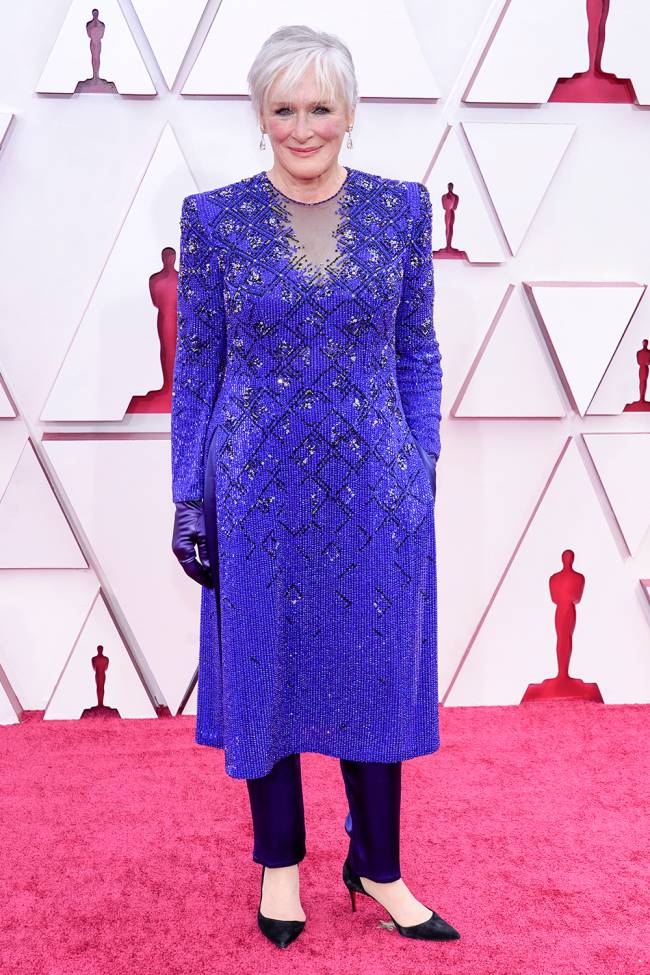93rd Annual Academy Awards – Arrivals Glenn Close indicada como melhor atriz coadjuvante em