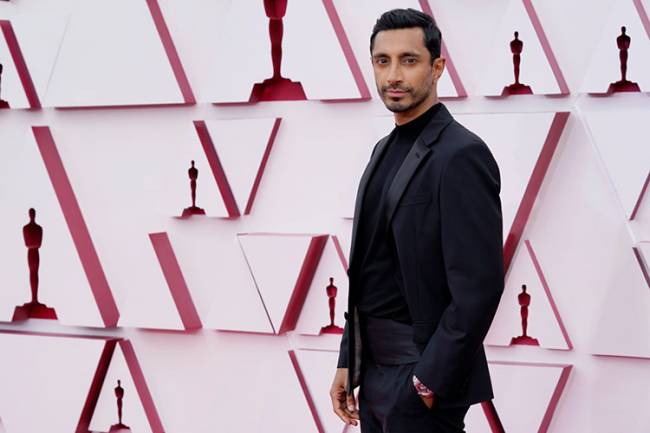 LOS ANGELES, CALIFORNIA – APRIL 25: Riz Ahmed attends the 93rd Annual Academy Awards at Union Station on April 25, 2021 in Los Angeles, California. (Photo by Chris Pizzello-Pool/Getty Images)