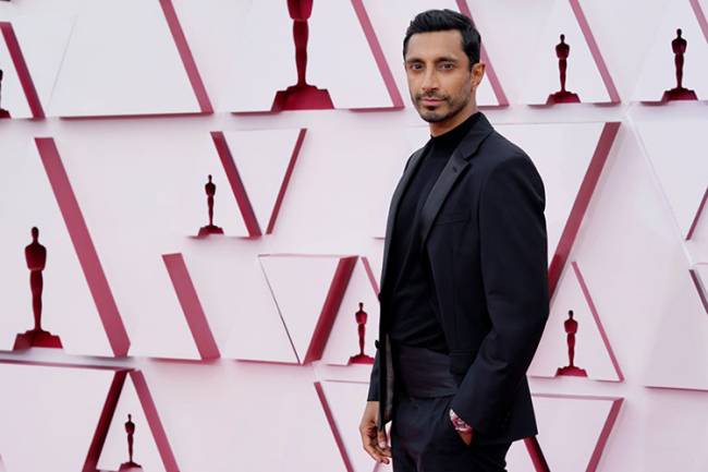93rd Annual Academy Awards – Arrivals LOS ANGELES, CALIFORNIA – APRIL 25: Riz Ahmed attends the 93rd Annual Academy Awards at Union Station on April 25, 2021 in Los Angeles, California. (Photo by Chris Pizzello-Pool/Getty Images)