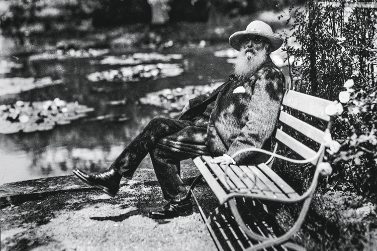 INCANSÁVEL - Monet, em seu paraíso: a cegueira ampliou sua experimentação -