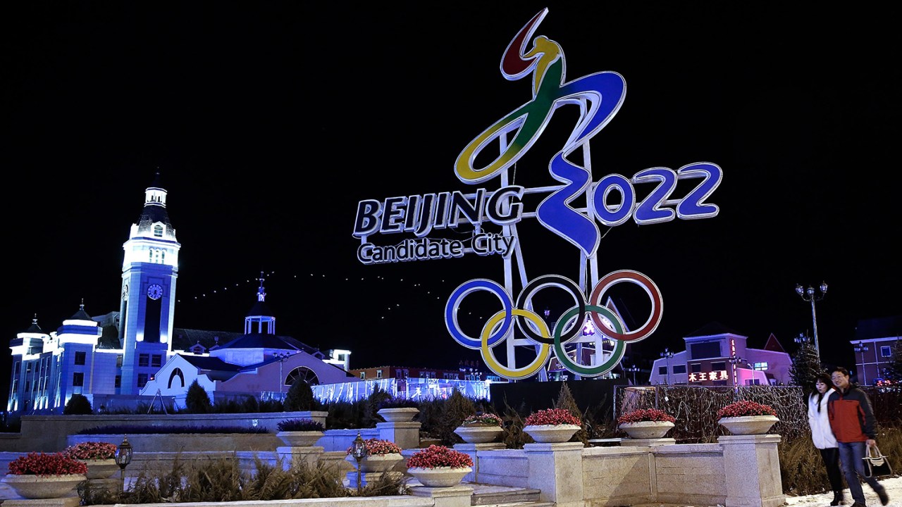 A cidade chinesa será a sede dos Jogos Olímpicos de Inverno em 2022 -
