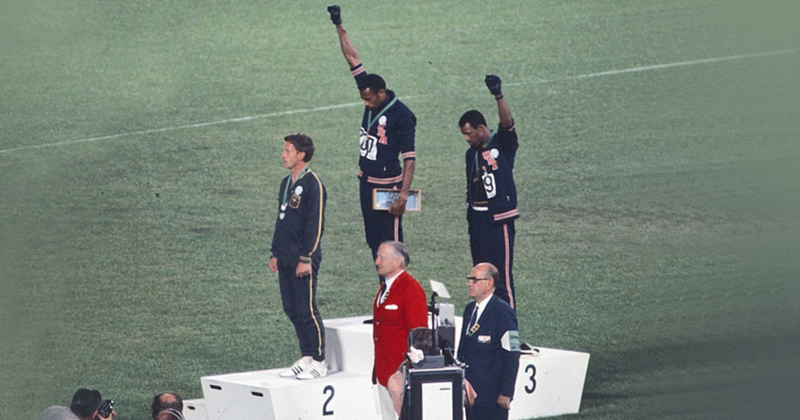 Peter Norman, Tommie Smith e John Carlos