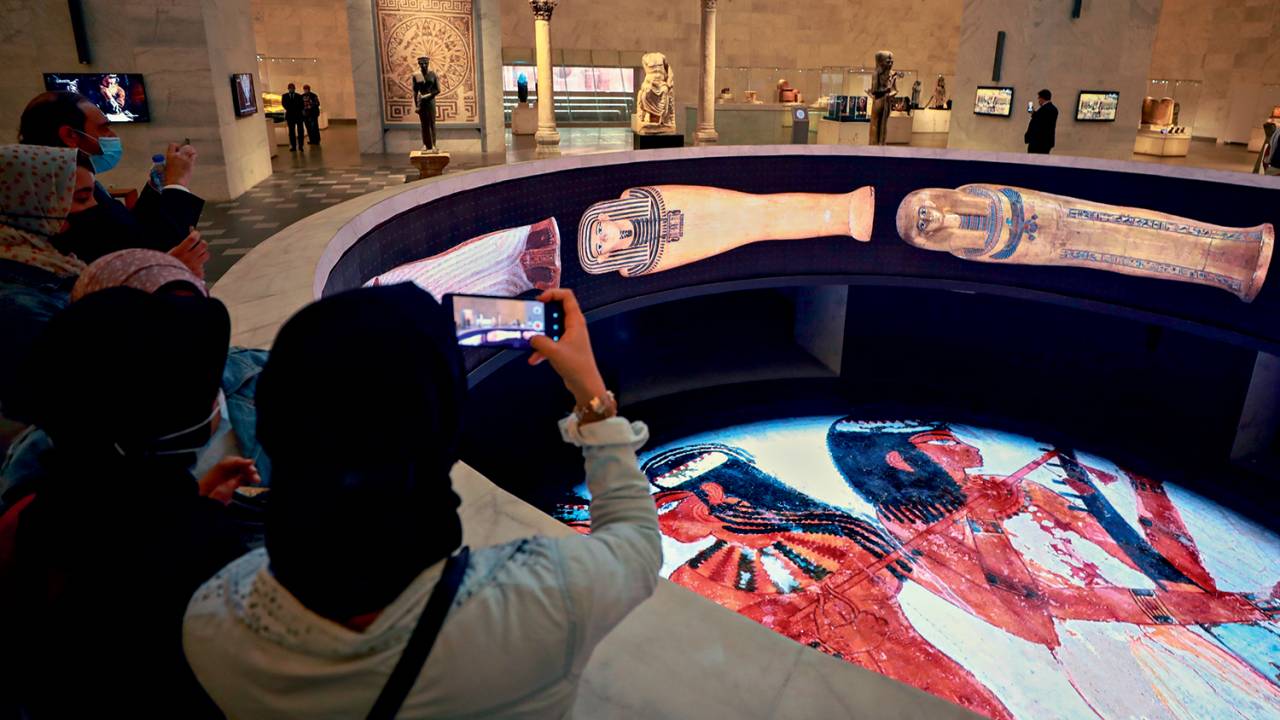 TRADIÇÃO E TECNOLOGIA - O Museu Nacional da Civilização Egípcia: ala dos reis será inaugurada dia 18 -