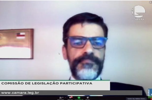 O delegado da PF Alexandre Saraiva é ouvido por deputados