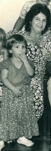 Ivete Sangalo e a mãe .