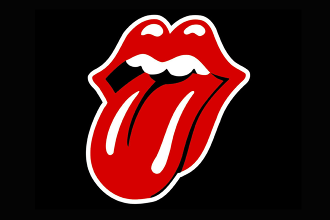 A famosa logomarca da boca dos Rolling Stones