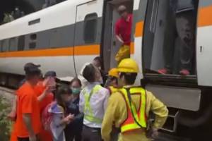 Acidente de trem em Taiwan