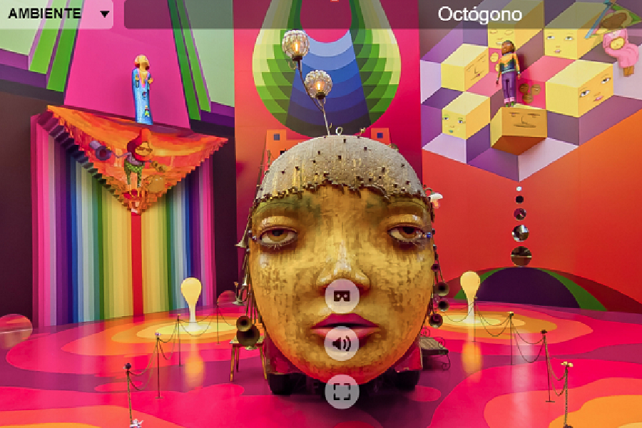 A exposição OsGemeos: Segredos pode ser acessada virtualmente no site da Pinacoteca.