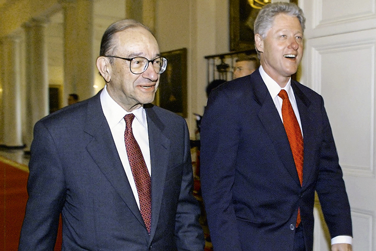 LONGEVO - Alan Greenspan: ele presidiu o BC americano entre 1987 e 2006 -