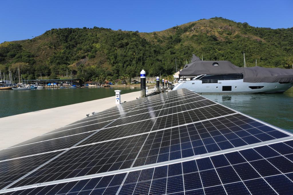 BR Marinas está investindo 1,55 milhão de reais em painéis solares