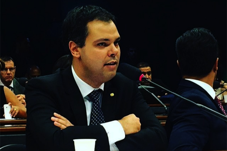 Bruno Covas como deputado federal, em 2016 -