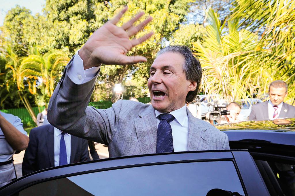 ANIMADO - Eunício Oliveira: o ex-presidente do Senado é um dos principais fiadores ao apoio a Lula dentro do MDB -
