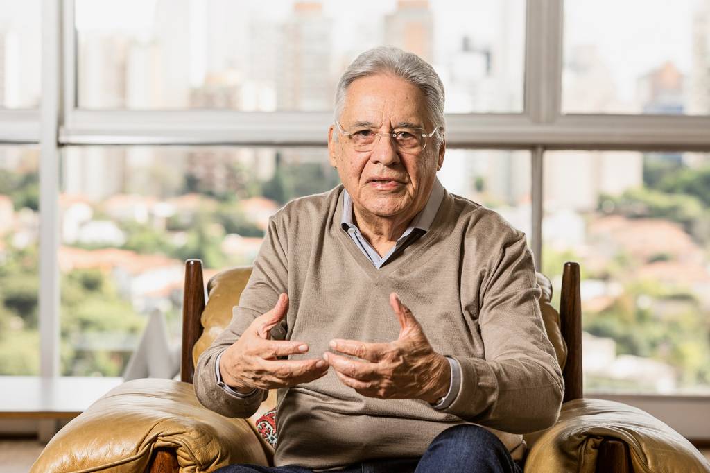 APOIO - Fernando Henrique Cardoso, em declaração a VEJA: “Prefiro o Tasso” -