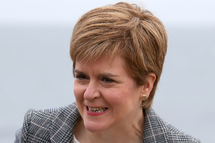 First Minister and Leader of the SNP (Scottish National Party) Nicola Sturgeon