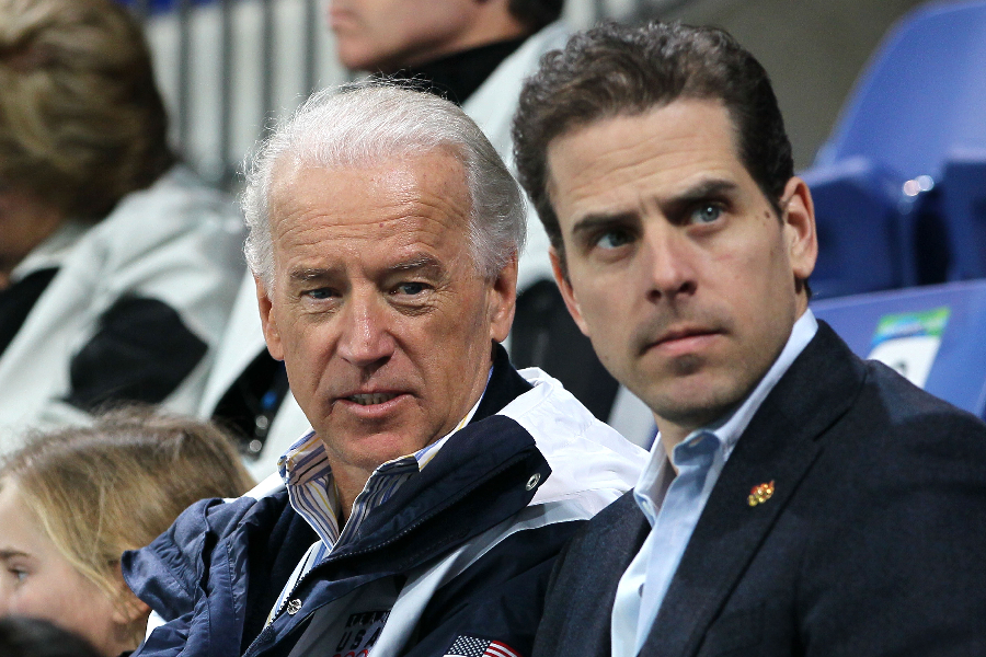 Joe Biden e Hunter Biden -