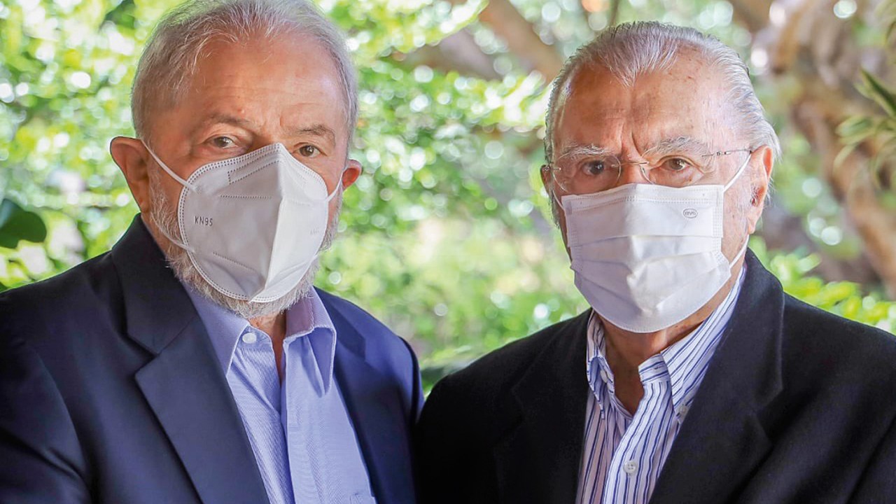 REENCONTRO - Lula e José Sarney: os ex-presidentes foram aliados nos governos petistas -