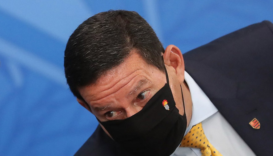 O vice-presidente da República, general Hamilton Mourão