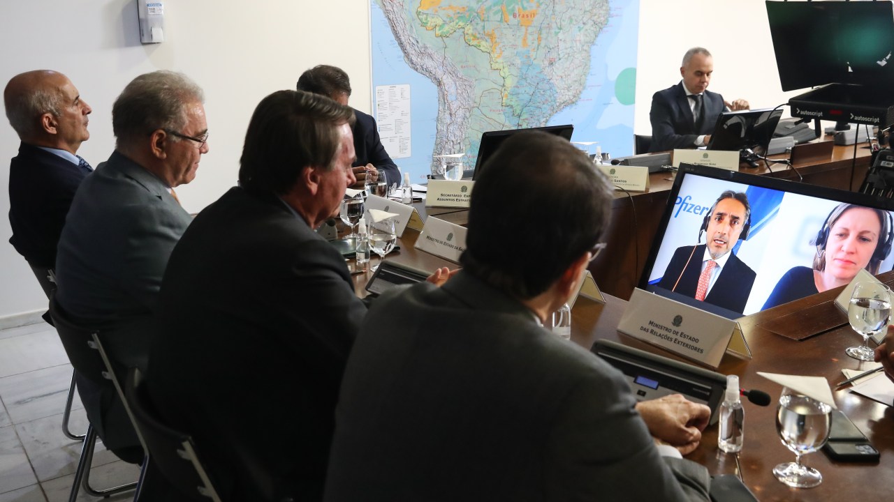 (Brasília-DF, 14/06/2021) Audiência com o Presidente da PFIZER da América Latina, Carlos Murillo.