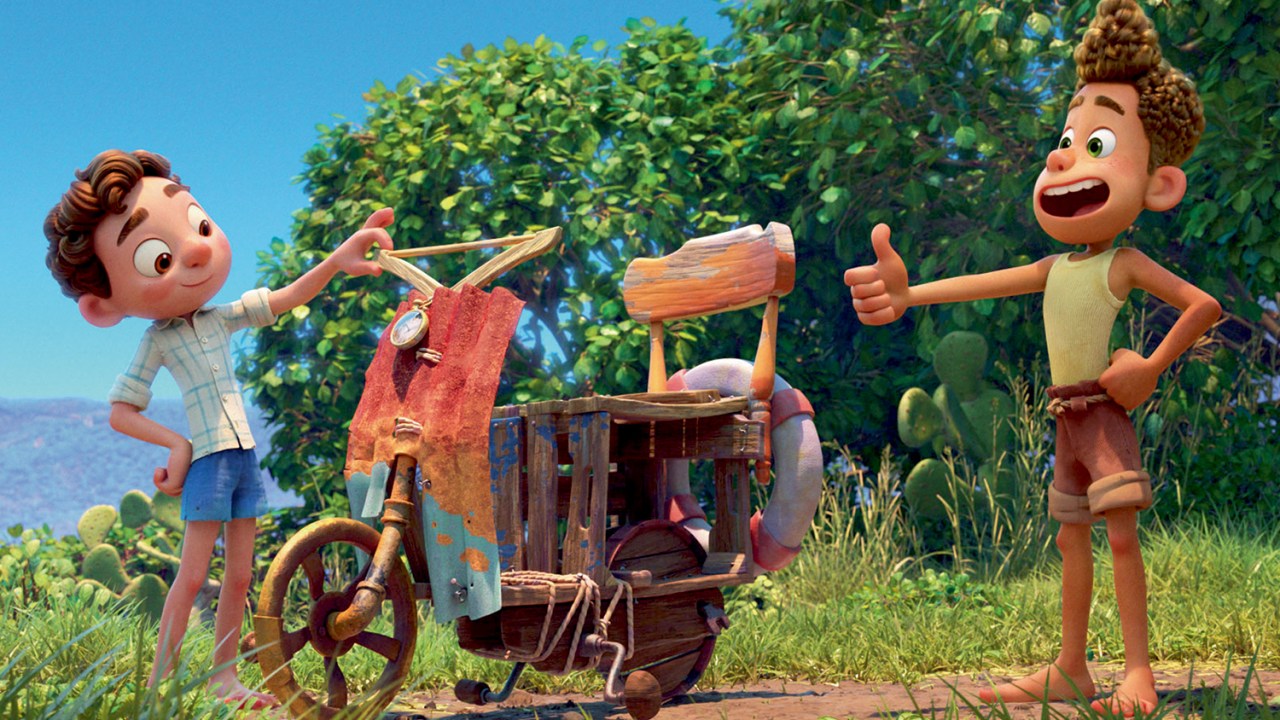 FORA D'ÁGUA - A animação Luca: peixes viram meninos na nova e graciosa aventura da Pixar -