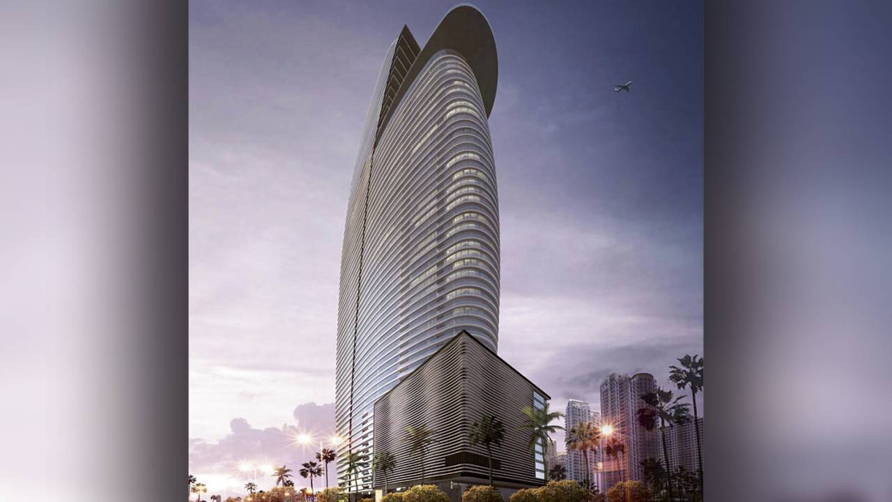 CURVA FLUIDA - Aston Martin Residences, em Miami: arquitetura arrojada -
