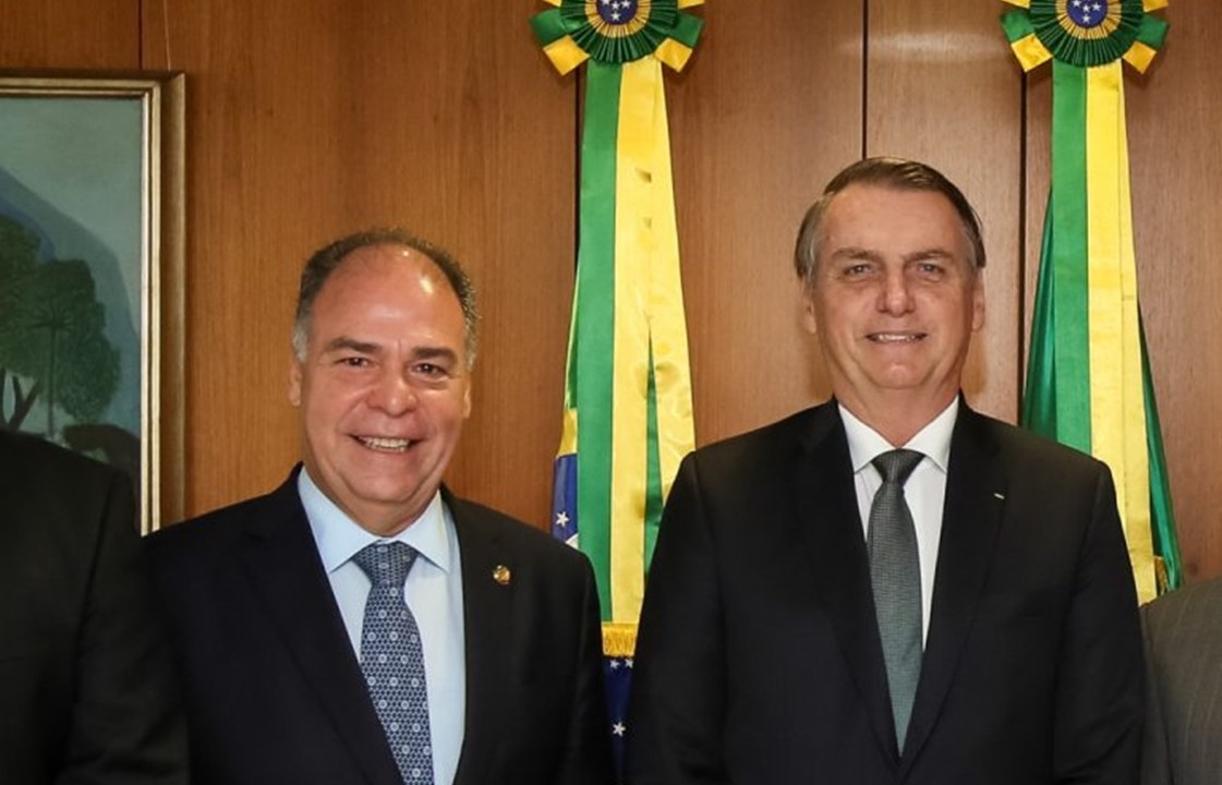 Senador Fernando Bezerra e o Presidente Bolsonaro