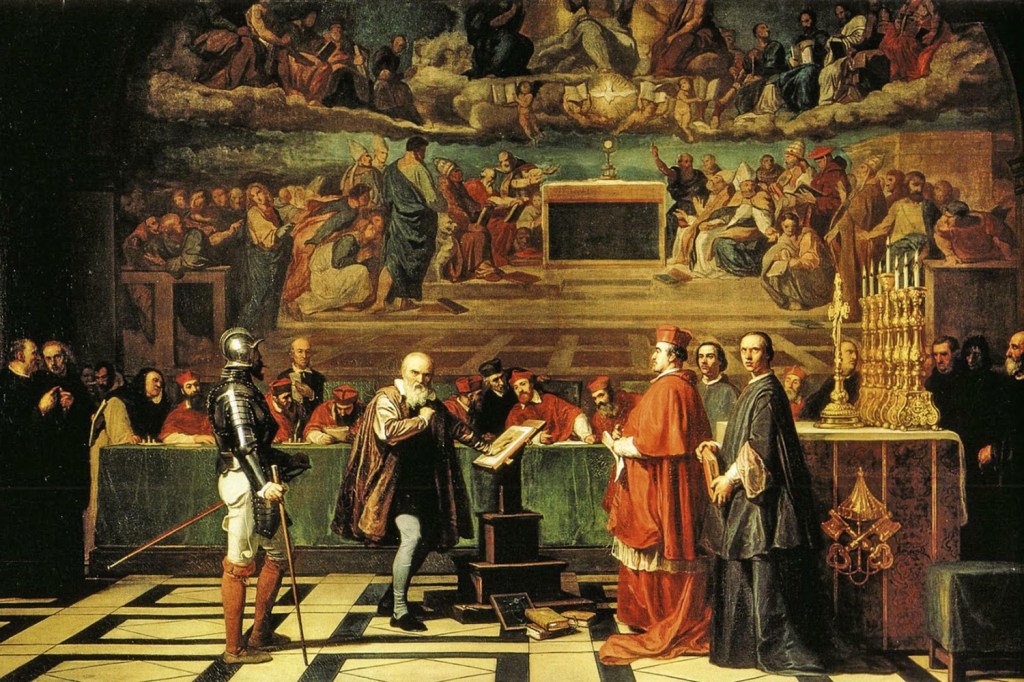 RETROCESSO - Galileu em seu julgamento: as forças do atraso continuam a influenciar as pessoas no século XXI -