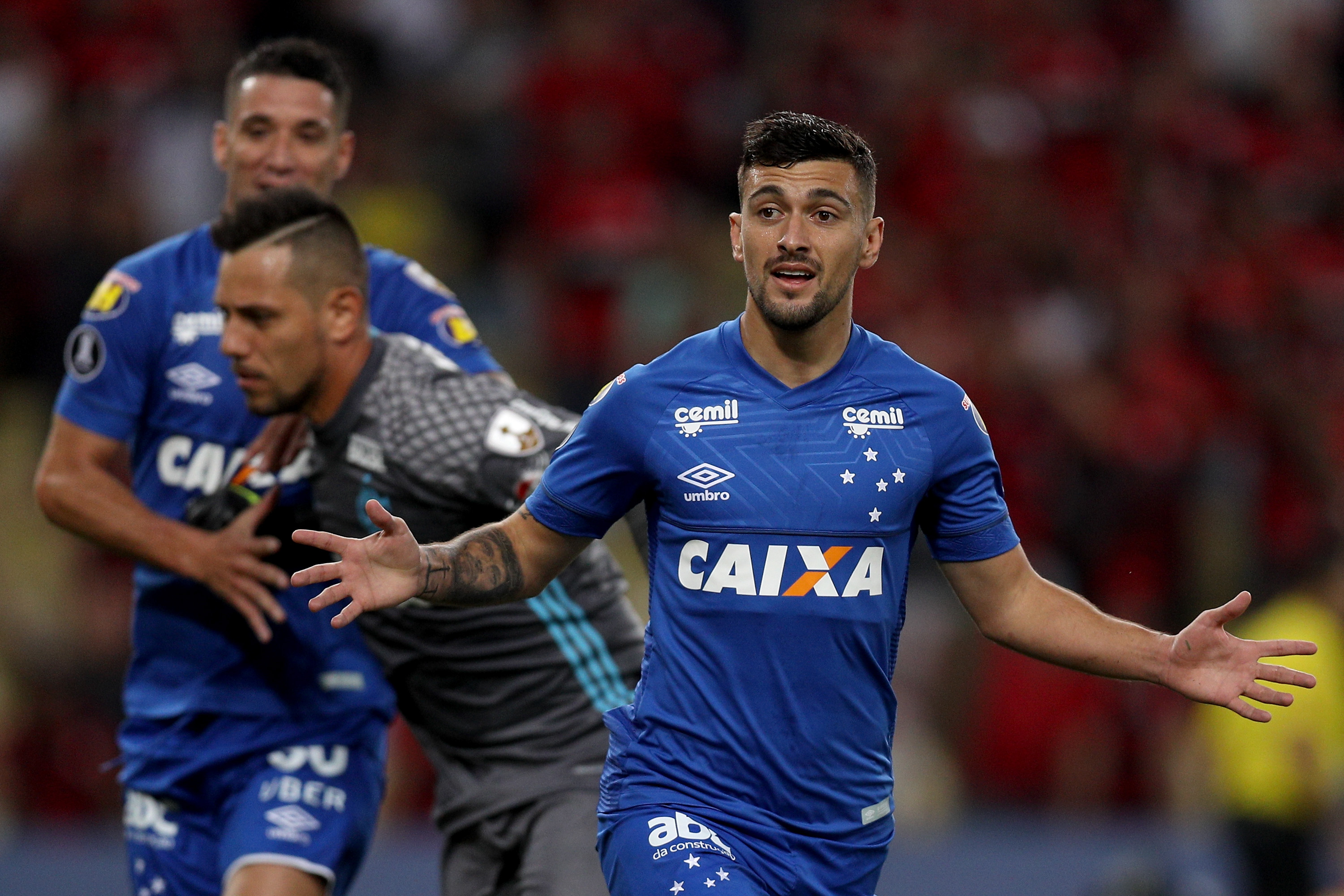 Pelo Cruzeiro, meia uruguaio conquistou duas edições da Copa do Brasil -