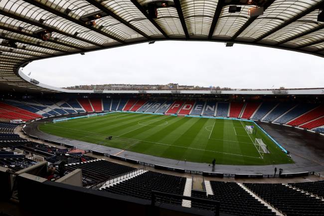 O estádio Hampden Park, na Escócia -