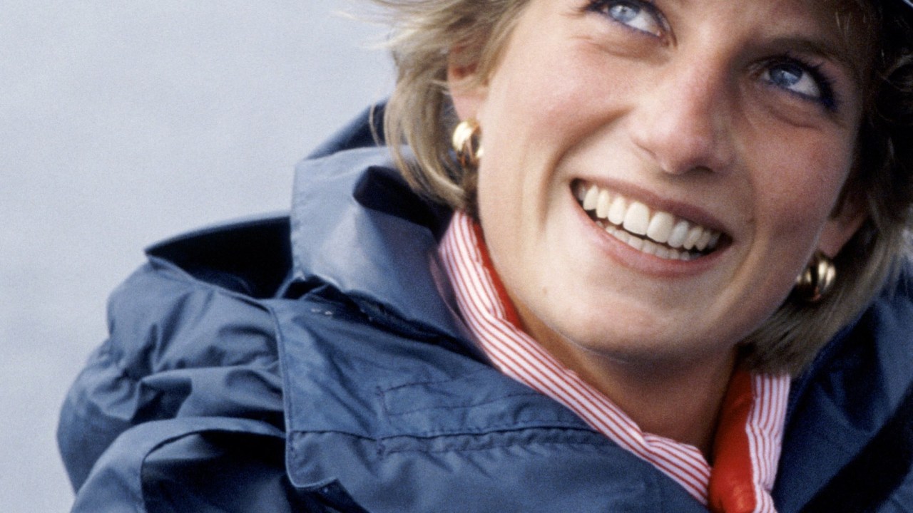 UNITED KINGDOM - AUGUST 01: Princess Diana wearing a naval hat (Photo by Tim Graham Photo Library via Getty Images)