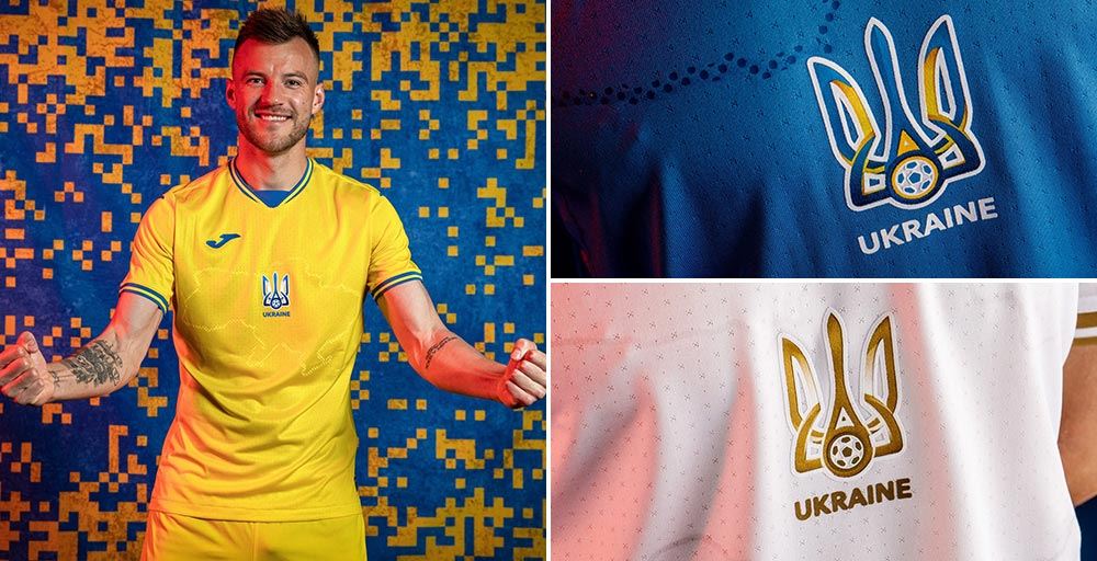 Nova camisa da Ucrânia para a disputa da Eurocopa