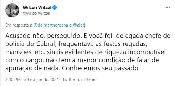 Wilson witzel ataque Wilson witzel ataque