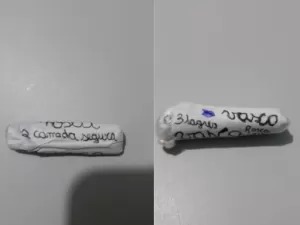 bilhetinho Bilhetes dos presos interceptados pela Polícia Federal