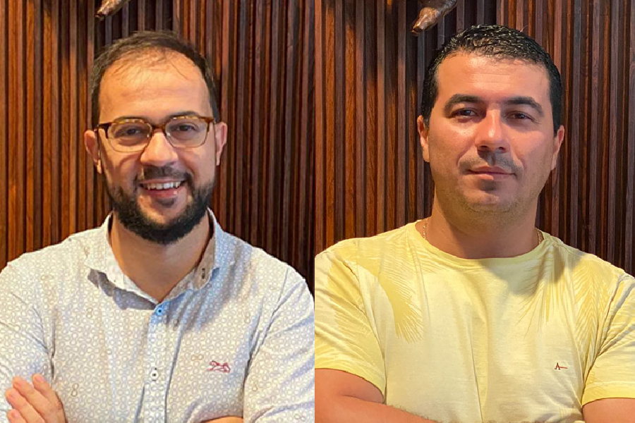O servidor do Ministério da Saúde Luis Ricardo Miranda (à esquerda) e o deputado federal Luis Miranda: os irmãos depõem à CPI nesta sexta