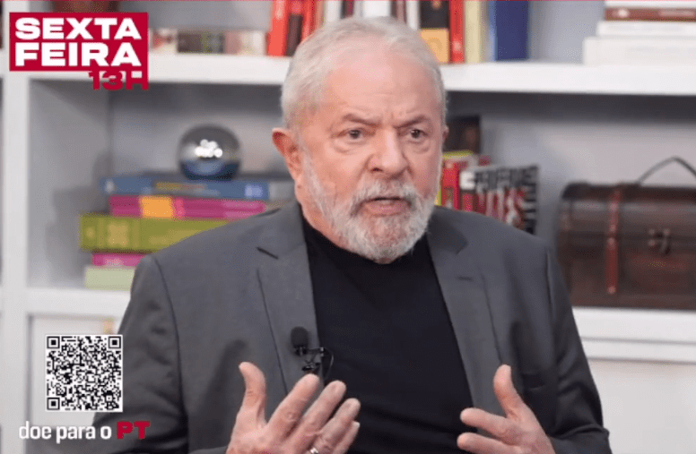 Lula em entrevista à TV PT - 25.06.2021