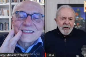 Lula e Eduardo Suplicy participam de live em ocasião de aniversário do vereador paulistano