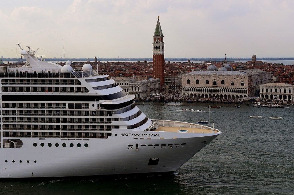 Navio em Veneza