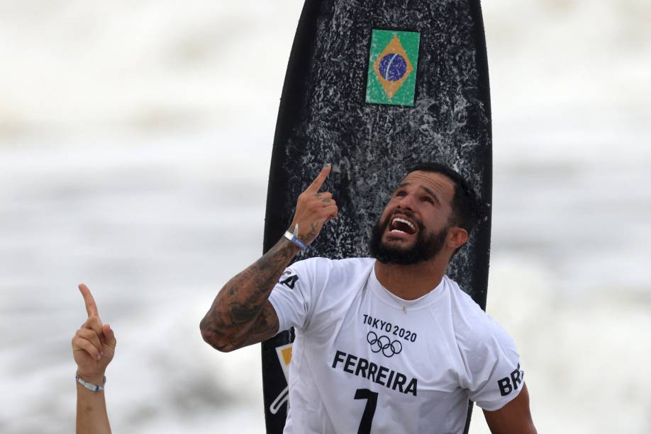 O surfista brasileiro Ítalo Ferreira -