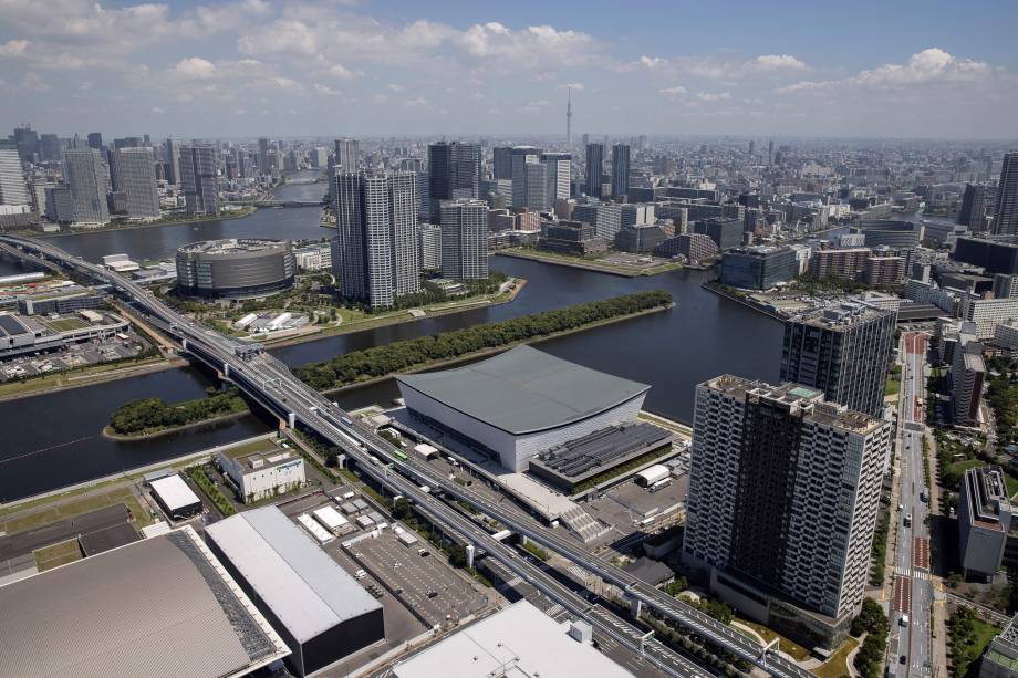 Ariake Arena, local para as partidas de vôlei -