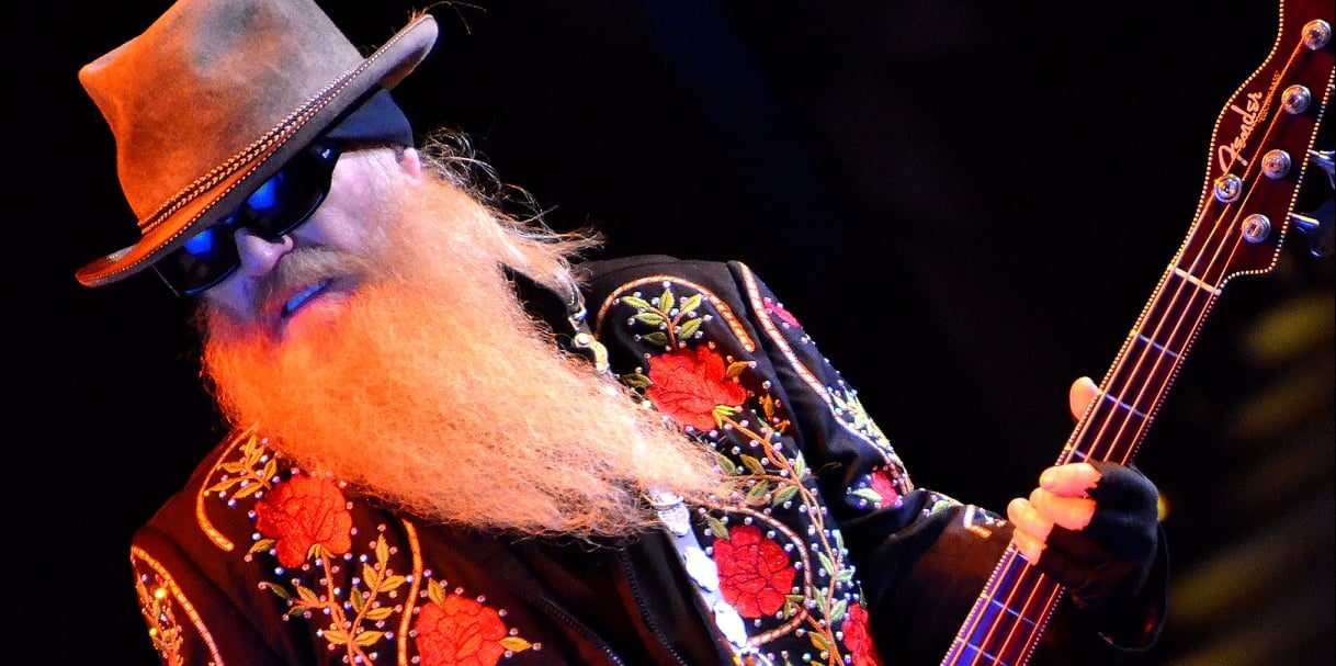 O baixista do ZZ Top, Dusty Hill