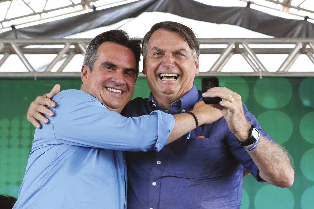 “ZERO CINCO” - Bolsonaro e Ciro Nogueira: a aproximação deve render dividendos políticos para ambos os lados -