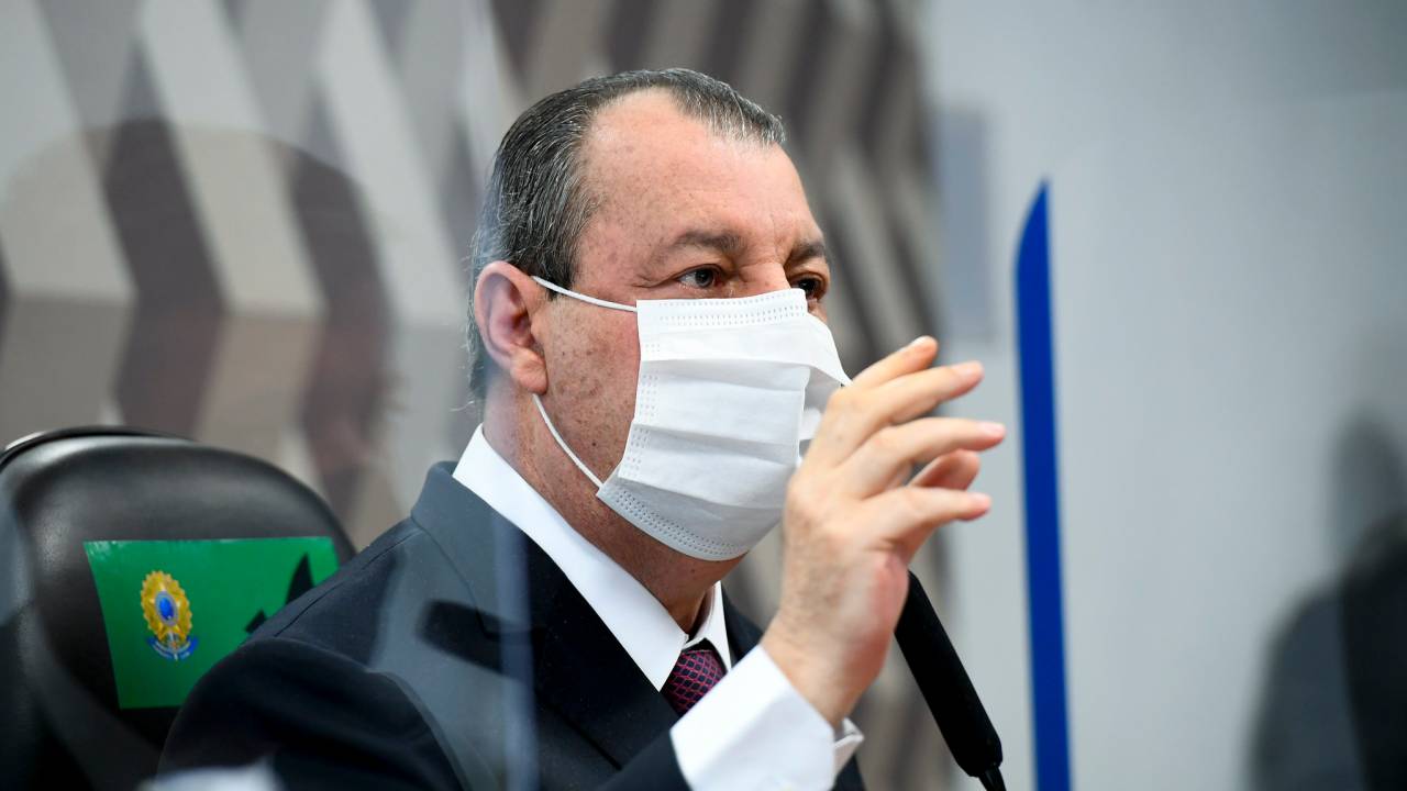 O presidente da CPI da Pandemia, Omar Aziz (PSD-AM)